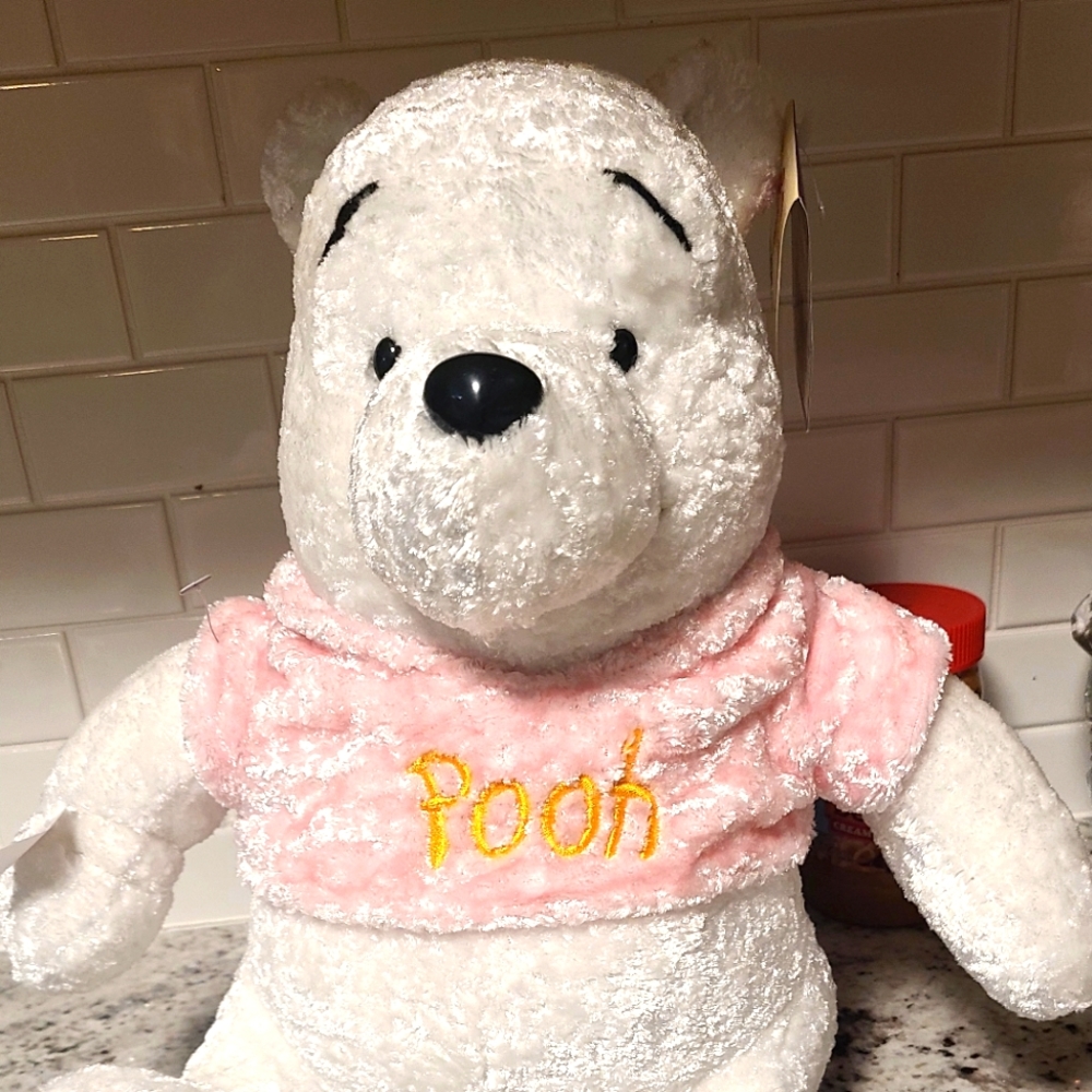 Vintage White and pink pooh